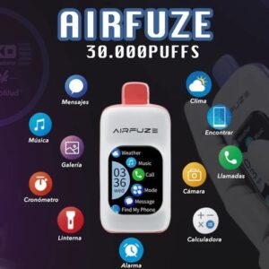 VAPEADOR AIRFUZE DURAZNO
